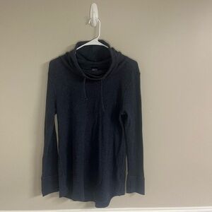 Patagonia Gray Cowl Neck Sweater Medium